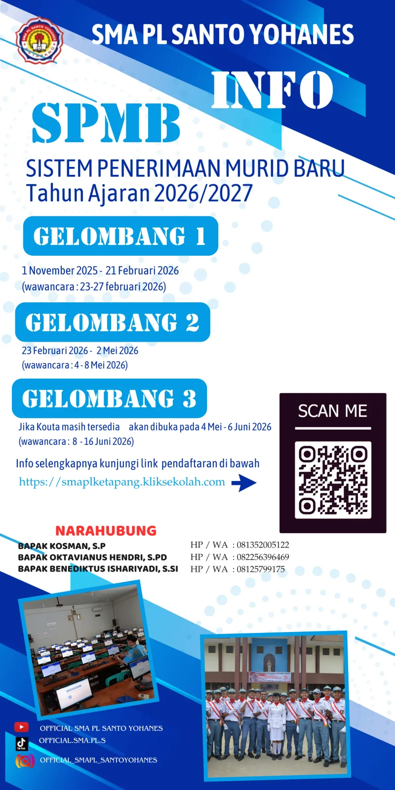 Segera Daftar Siswa Baru Tahun Ajaran 2025/2026!